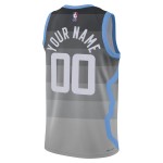 Utah Jazz Trikot Benutzerdefinierte Nike 2025-26 City Edition Grau Swingman - Herren
